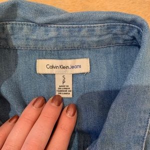 Calvin Klein denim shirt